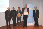 Wipplamb & Pretzhof erhalten Ihre Urkunde als Nominierte - Foto SBB